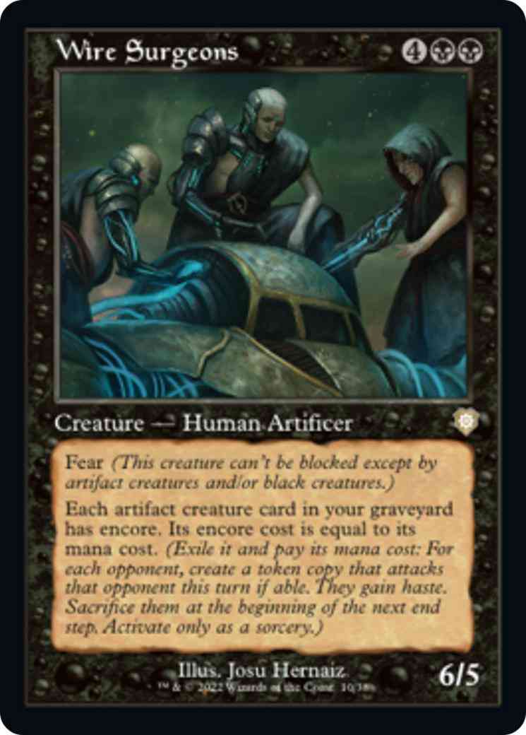 Wire Surgeons [10] [Retro Frame] [The Brothers' War: Commander] [Non-Foil]