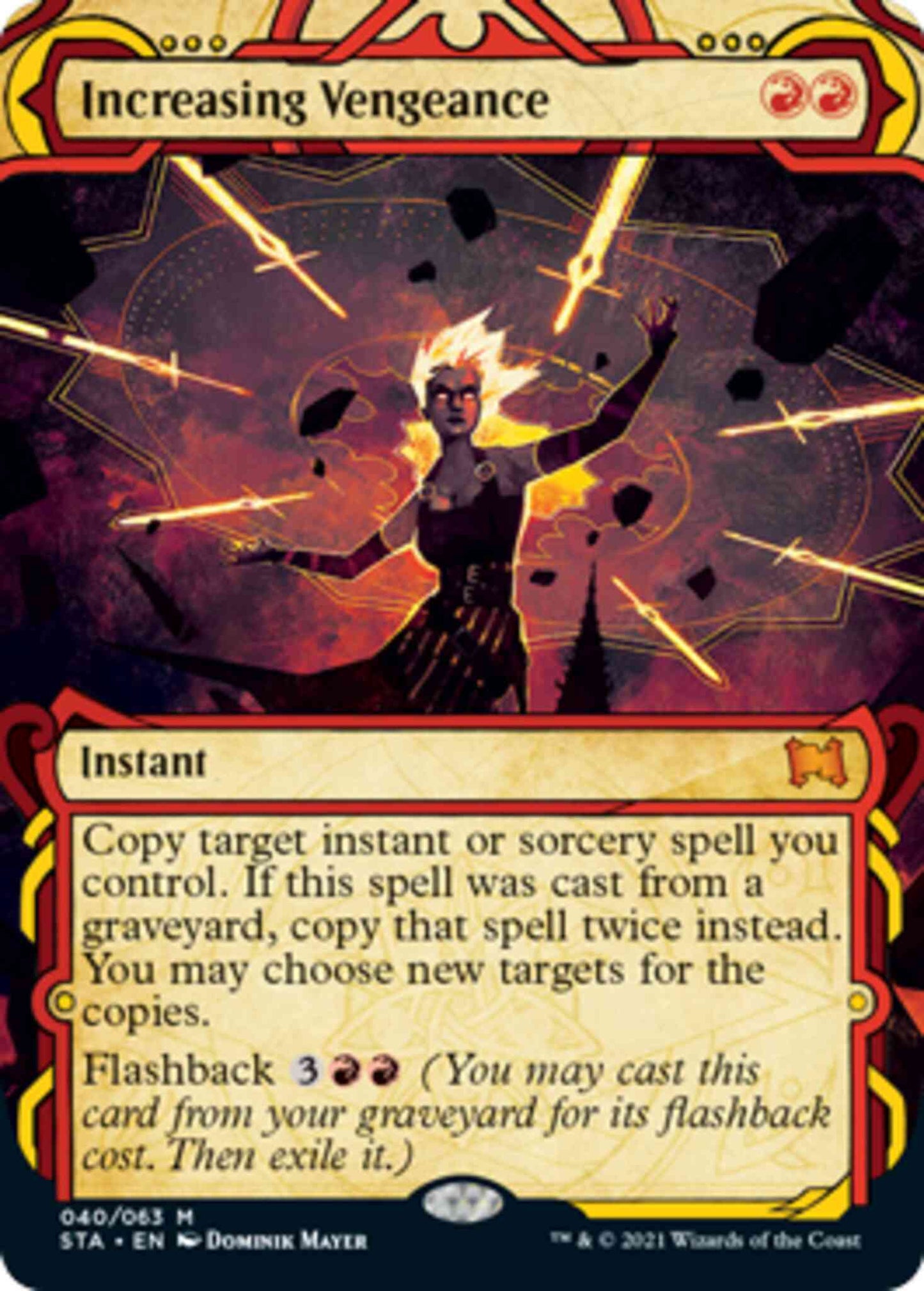 Increasing Vengeance [40] [Strixhaven Mystical Archive] [Etched Foil]