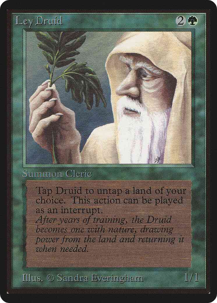 Ley Druid [206] [Limited Edition Beta] [Non-Foil]