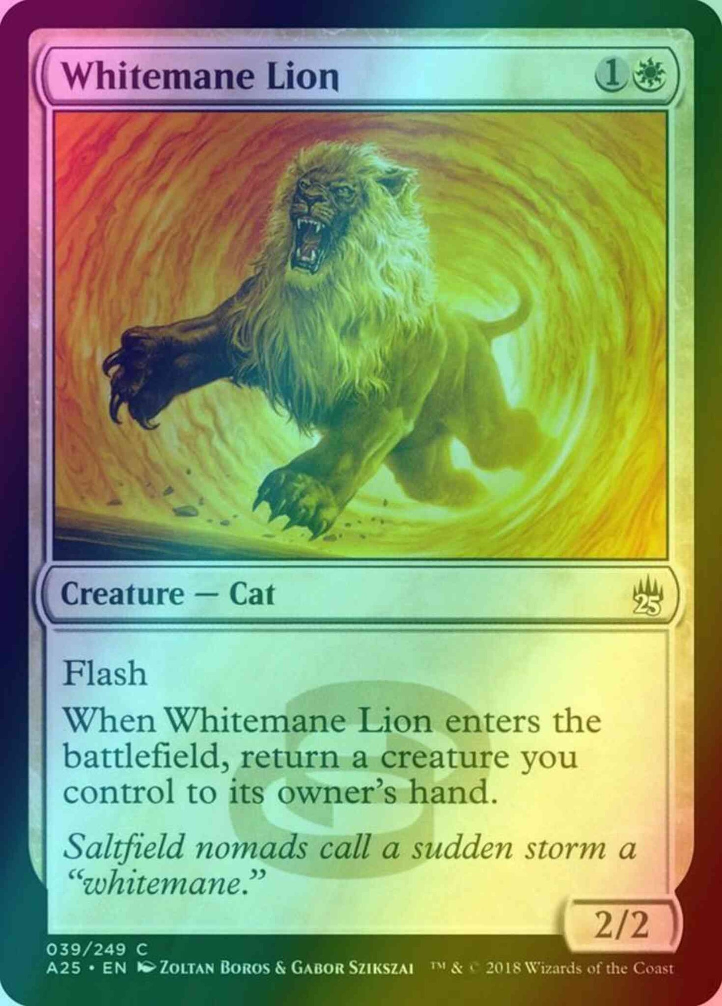 Whitemane Lion [39] [Masters 25] [Foil]