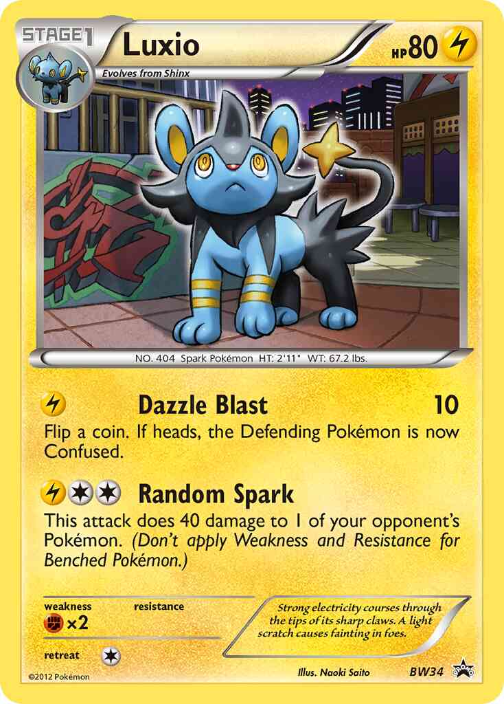 Luxio - BW34 - Promo [bwp-BW34] [Holo]