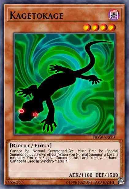 Kagetokage - SP13-EN009 - Starfoil Rare - 1st Edition