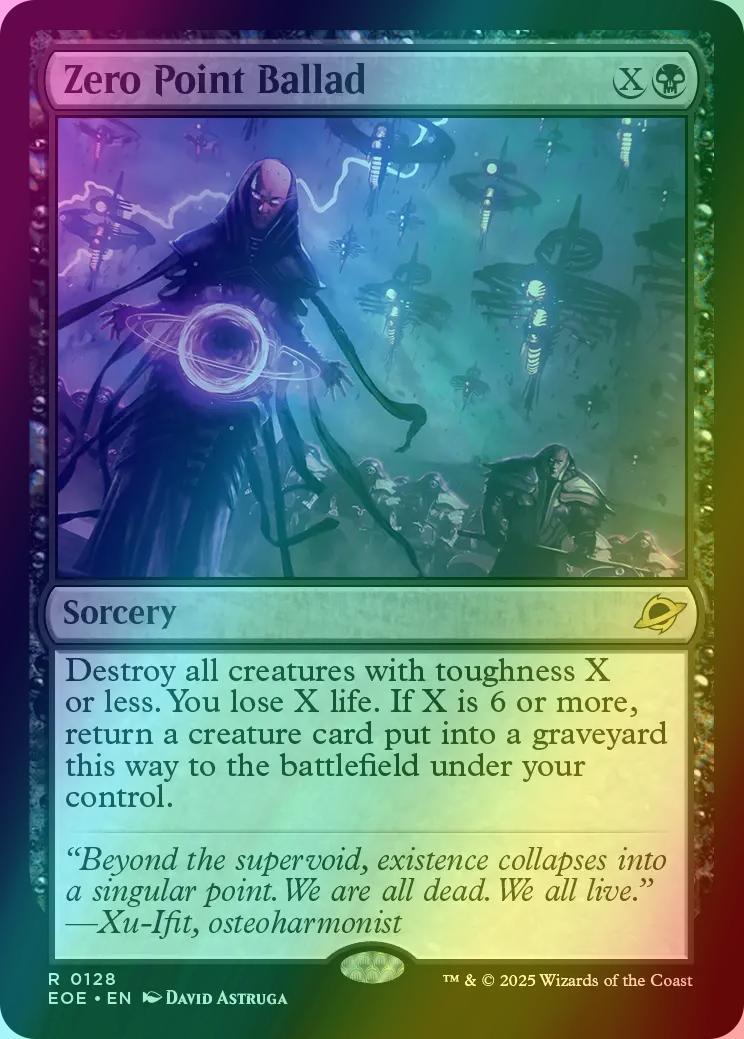 Zero Point Ballad [128] [Edge of Eternities] [Foil]