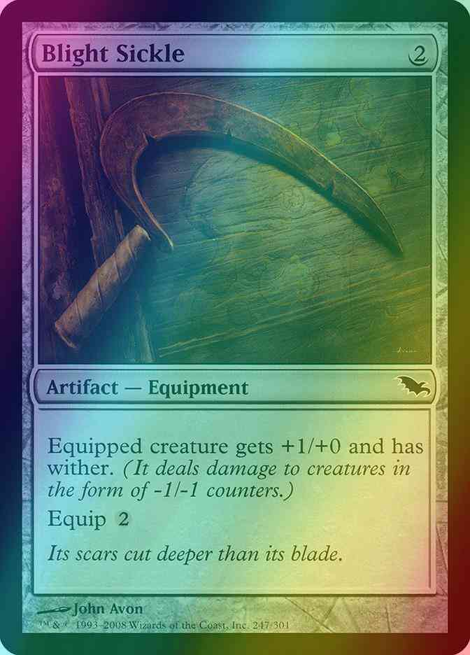 Blight Sickle [247] [Shadowmoor] [Foil]