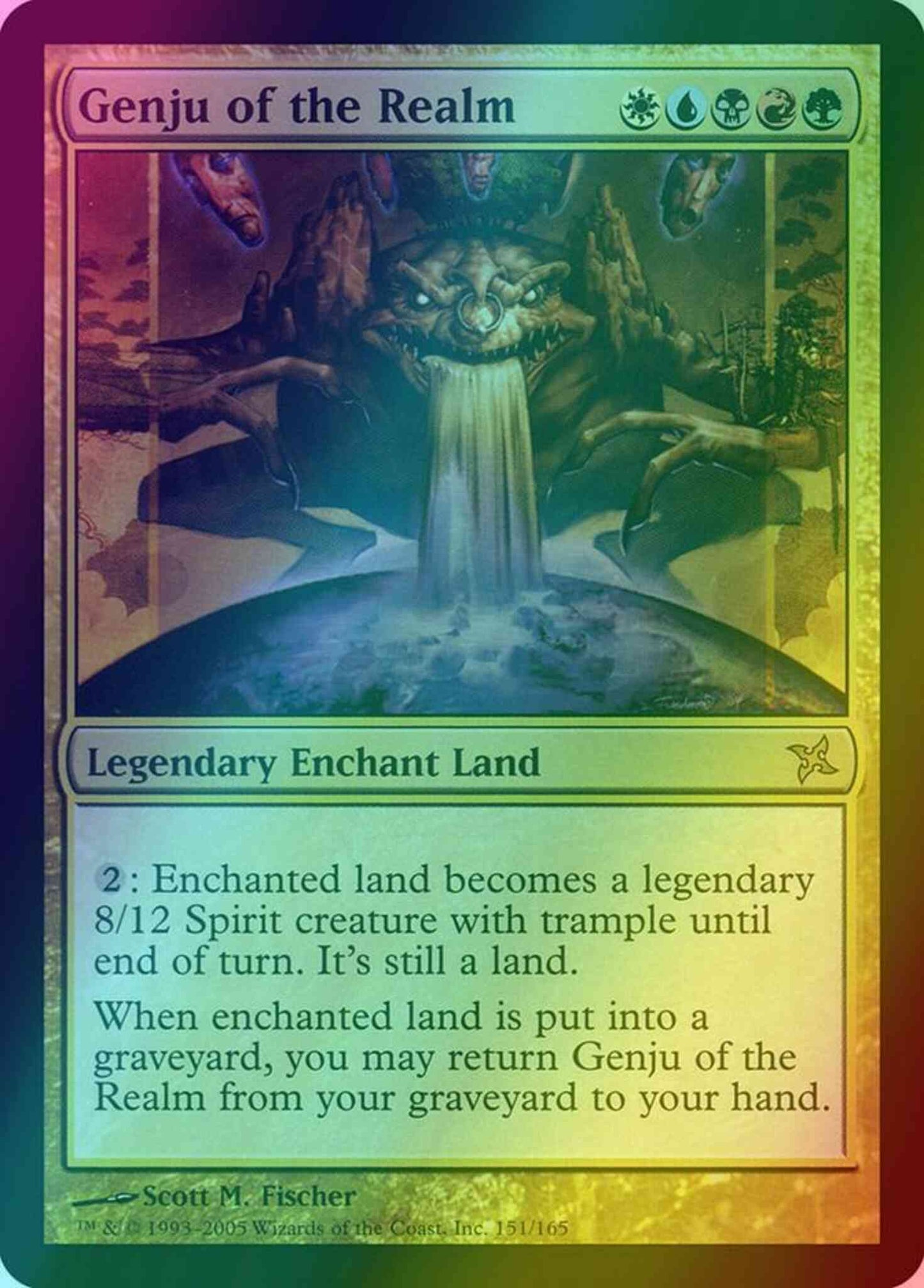 Genju of the Realm [151] [Betrayers of Kamigawa] [Foil]