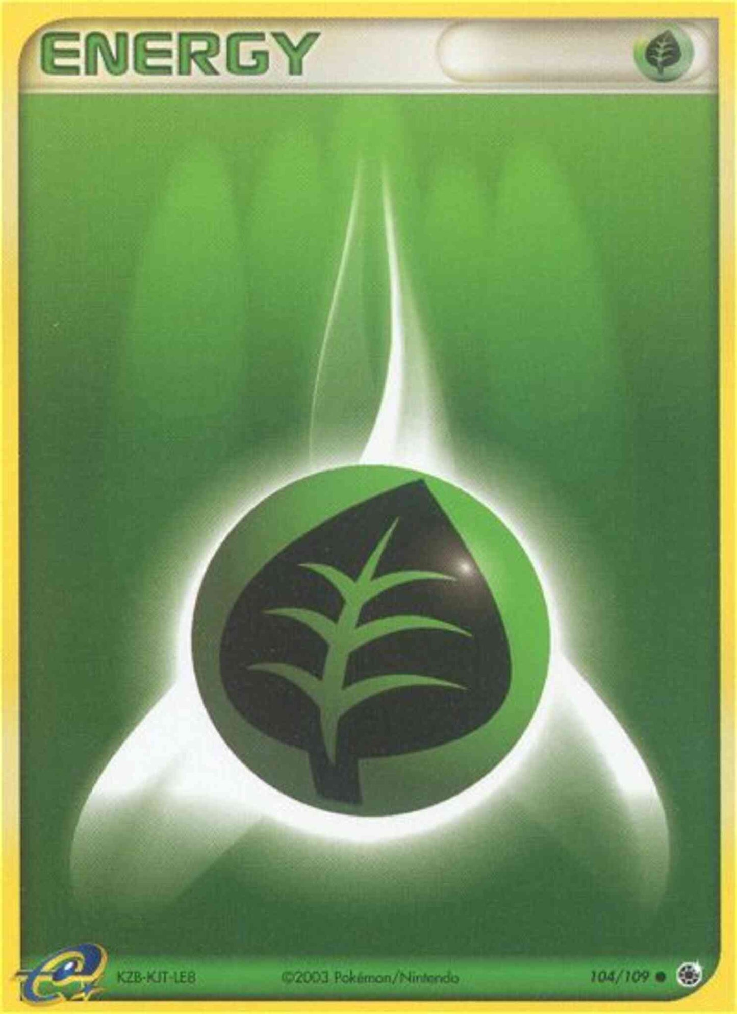 Grass Energy - 104/109 - Common [ex1-104] [Non-Holo]