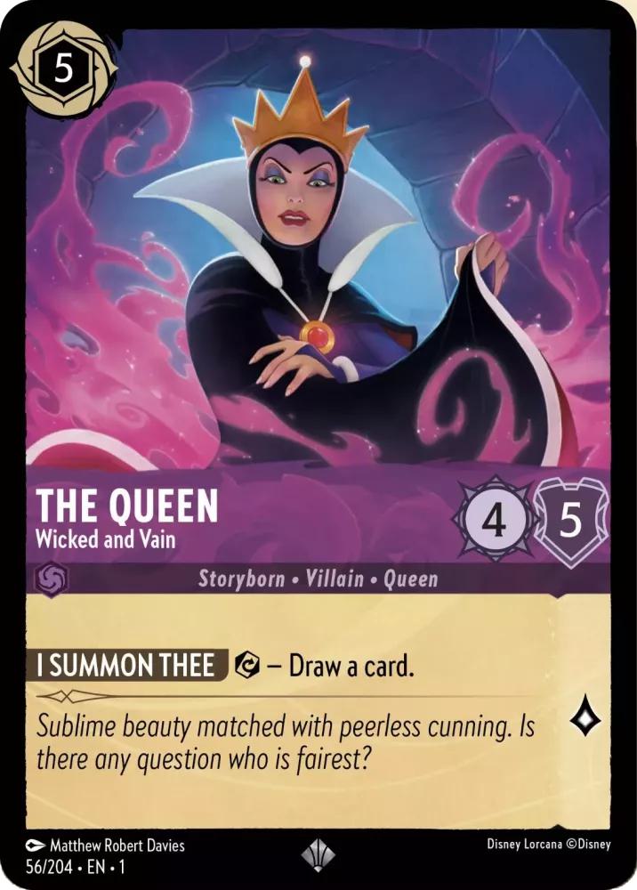 The Queen - Wicked and Vain - 56/204 [The First Chapter] [Non-Foil]