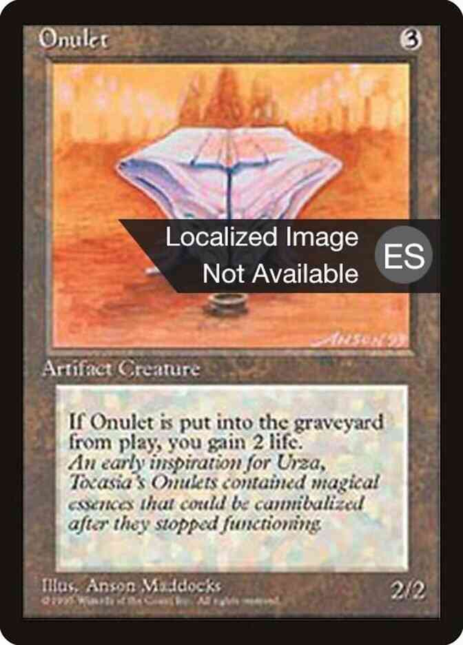 Onulet - Chinese [340] [Fourth Edition Black Border: Chinese] [Non-Foil]