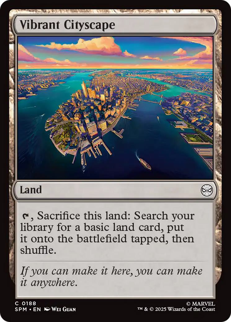Vibrant Cityscape [188] [Marvel's Spider-Man] [Non-Foil]