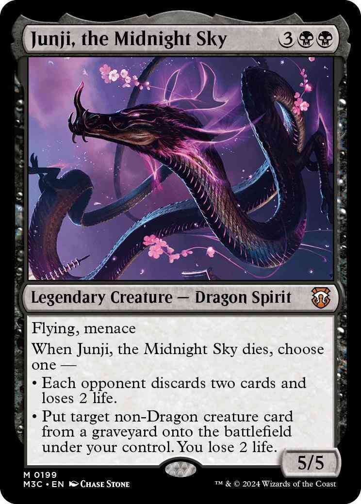 Junji, the Midnight Sky [199] [Modern Horizons 3: Commander] [Non-Foil]