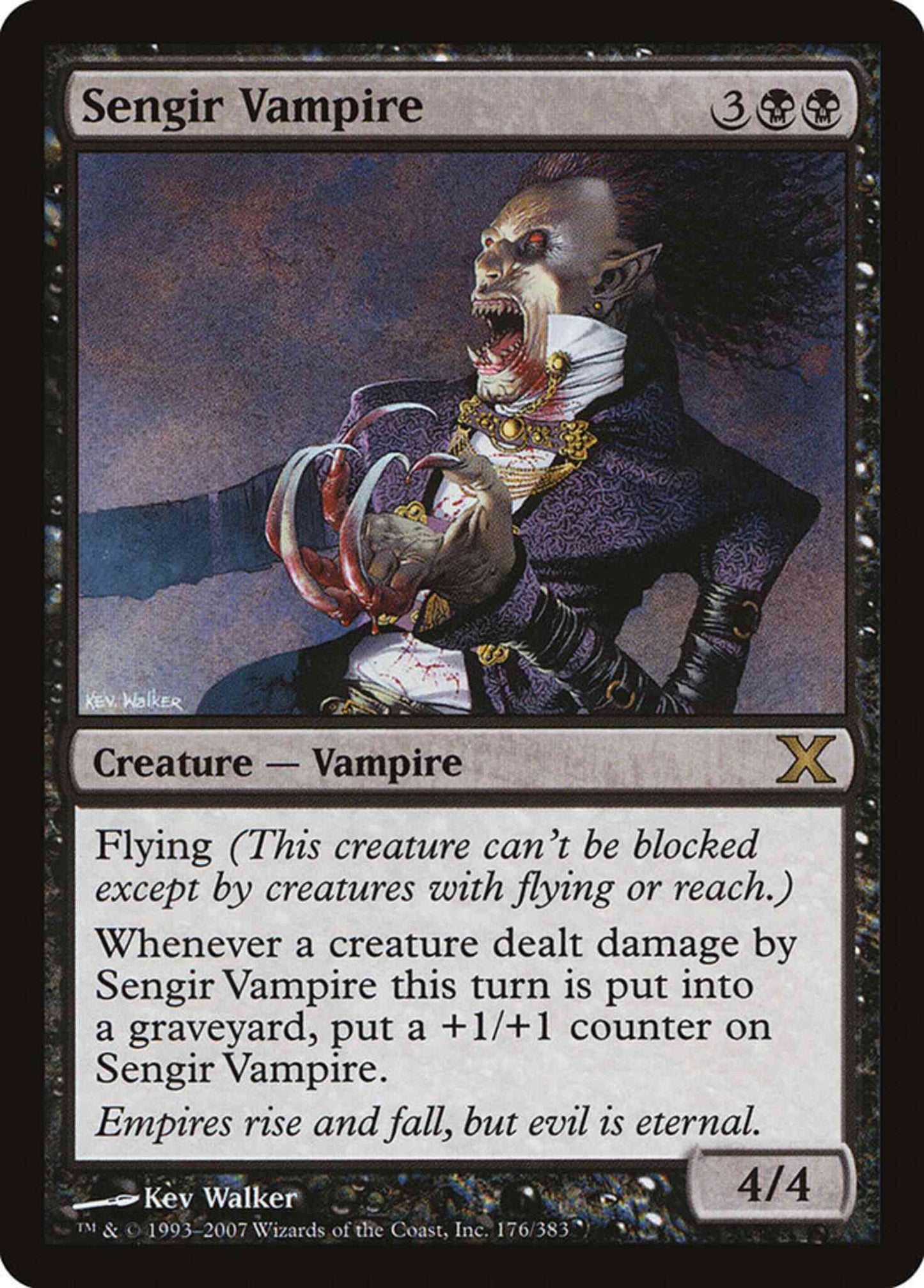 Sengir Vampire [176] [Tenth Edition] [Non-Foil]