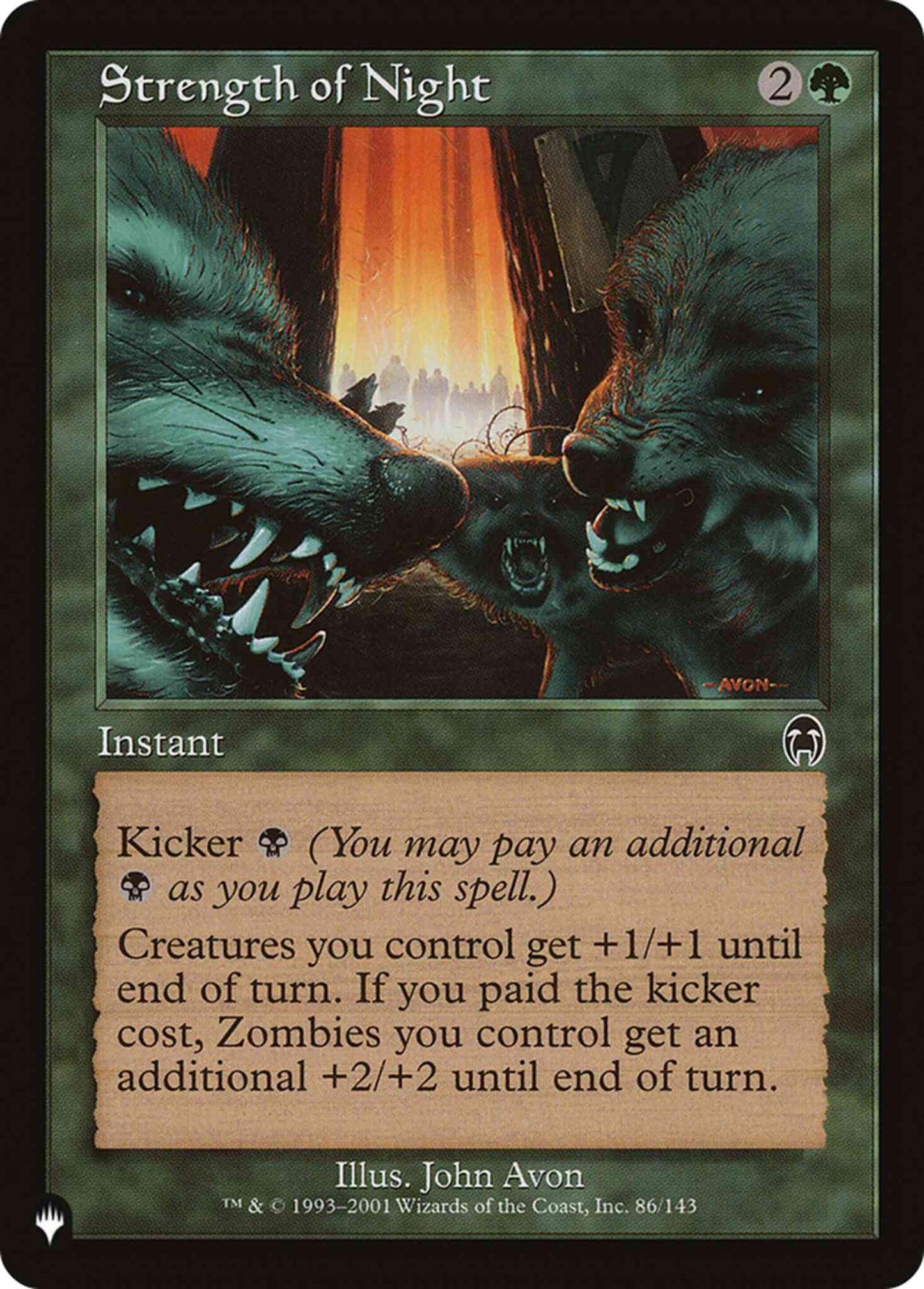 Strength of Night [APC-86] [The List] [Non-Foil]