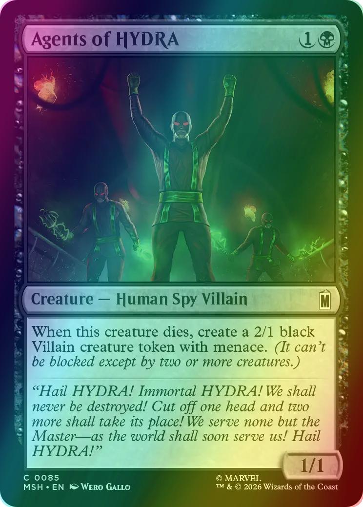 Agents of HYDRA [85] [Marvel Super Heroes] [Foil]