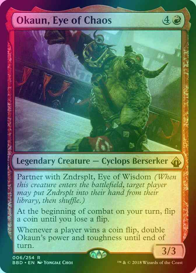 Okaun, Eye of Chaos [6] [Battlebond] [Foil]