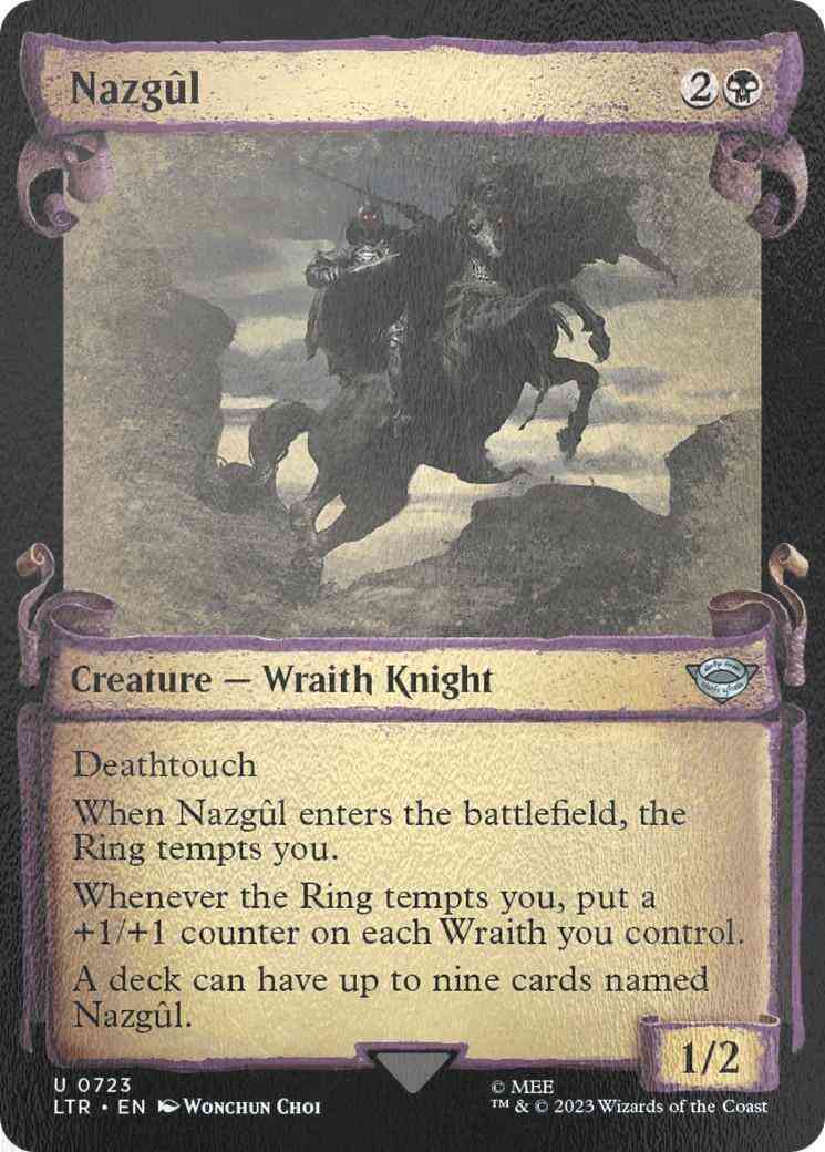 Nazgûl [723] [Scrolls Showcase] [The Lord of the Rings: Tales of Middle-earth] [Silver Foil]