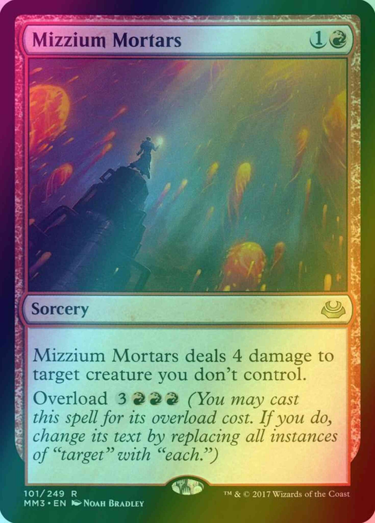 Mizzium Mortars [101] [Modern Masters 2017] [Foil]