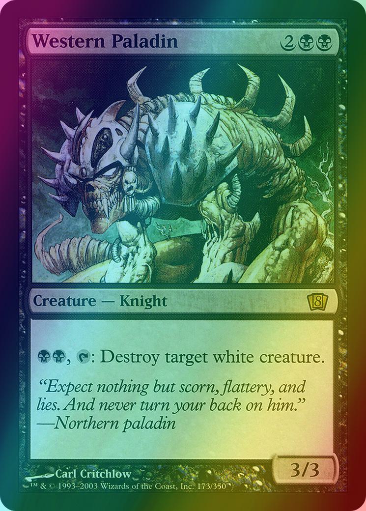 Western Paladin [173x] [Eighth Edition] [Foil]
