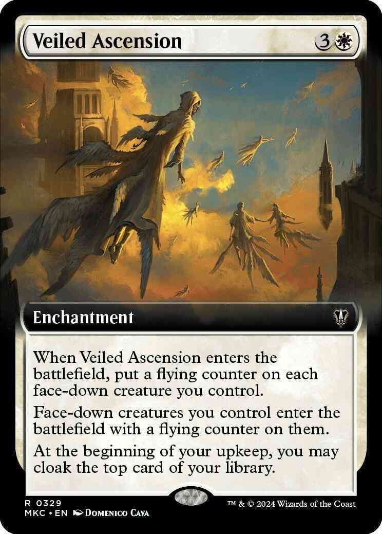 Veiled Ascension [329] [Extended Art] [Murders at Karlov Manor: Commander] [Non-Foil]