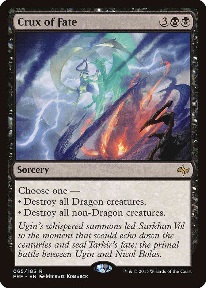 Crux of Fate [65] [Fate Reforged] [Non-Foil]
