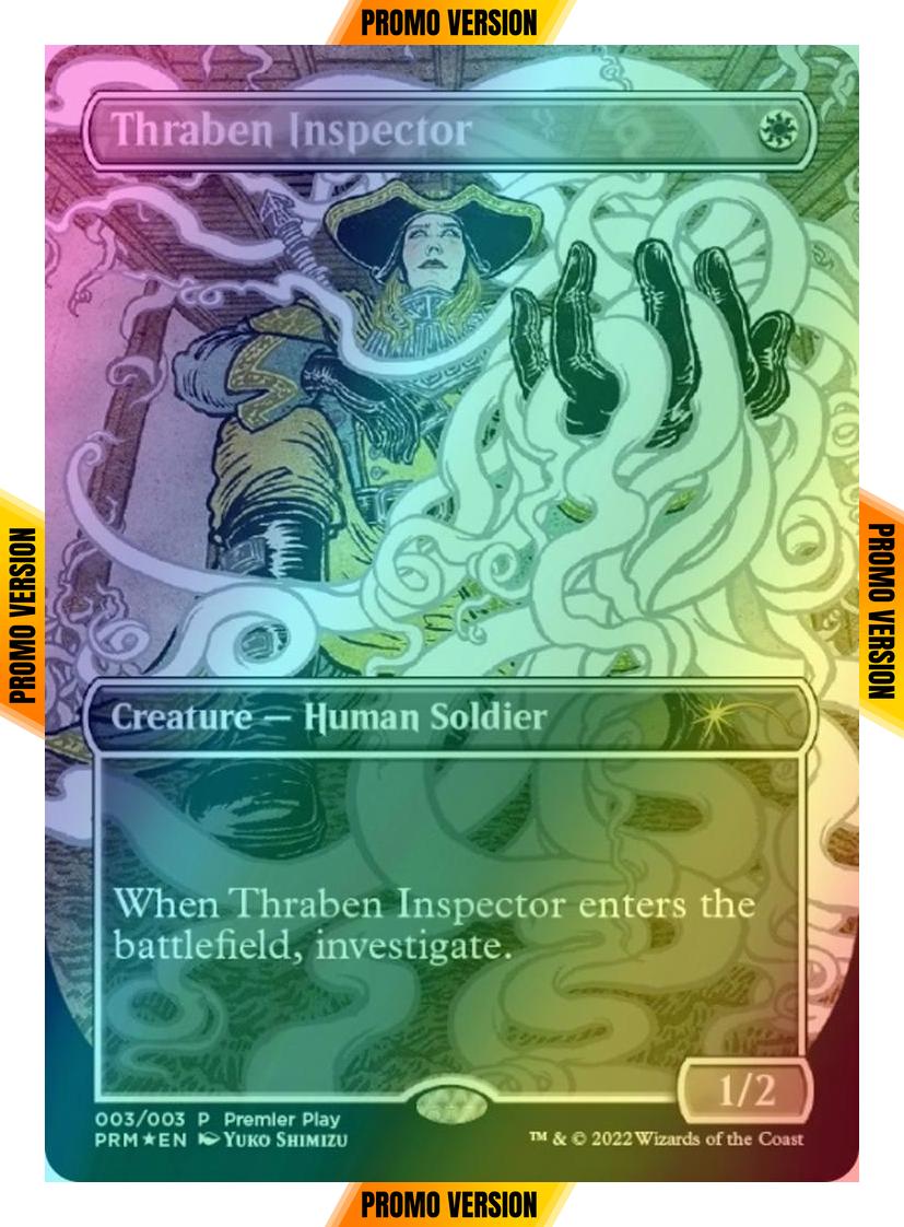 Thraben Inspector [3] [Regional Championship Qualifiers 2022] [Foil]