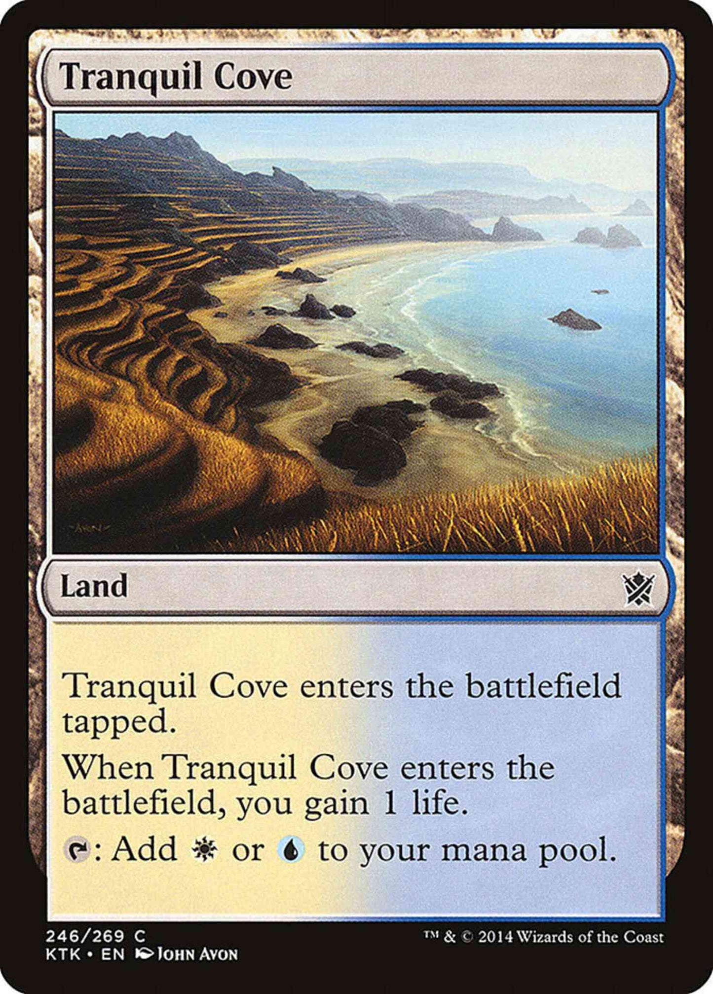 Tranquil Cove [246] [Khans Of Tarkir] [Non-Foil]