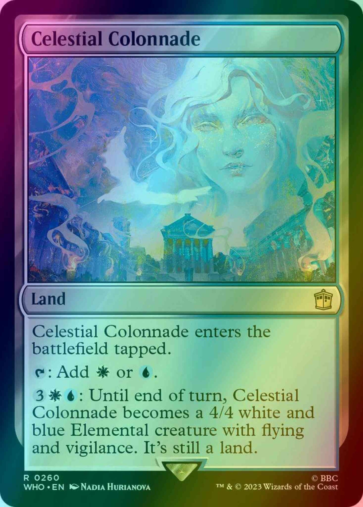 Celestial Colonnade [260] [Universes Beyond: Doctor Who] [Foil]