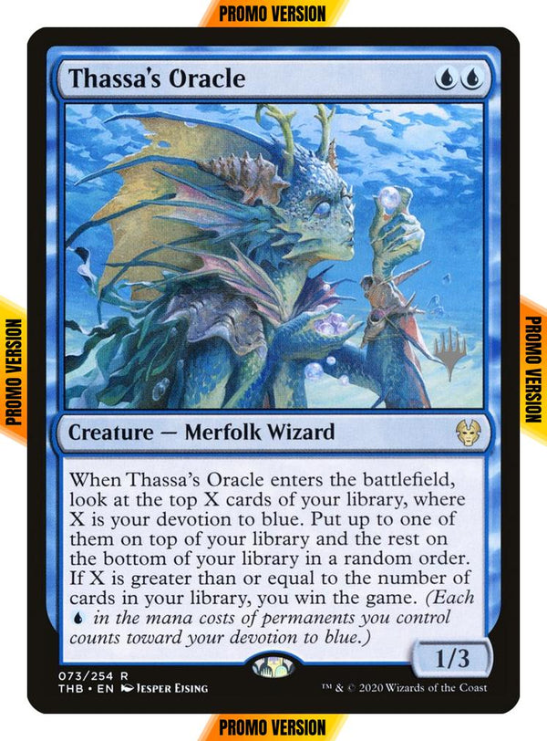 Thassa's Oracle [73p] [Promo Pack] [Theros Beyond Death Promos] [Foil]