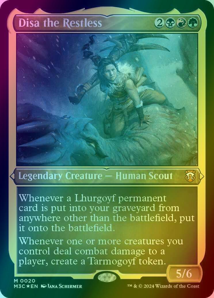 Disa the Restless [20] [Modern Horizons 3: Commander] [Etched Foil]