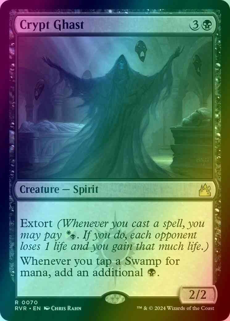 Crypt Ghast [70] [Ravnica Remastered] [Foil]