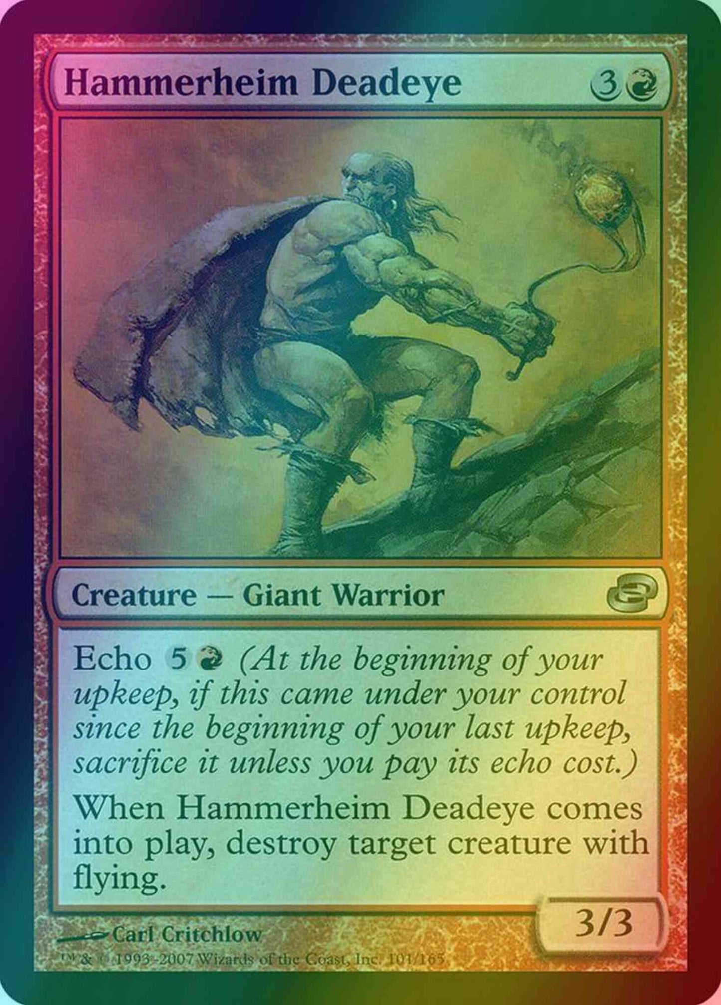 Hammerheim Deadeye [101] [Planar Chaos] [Foil]