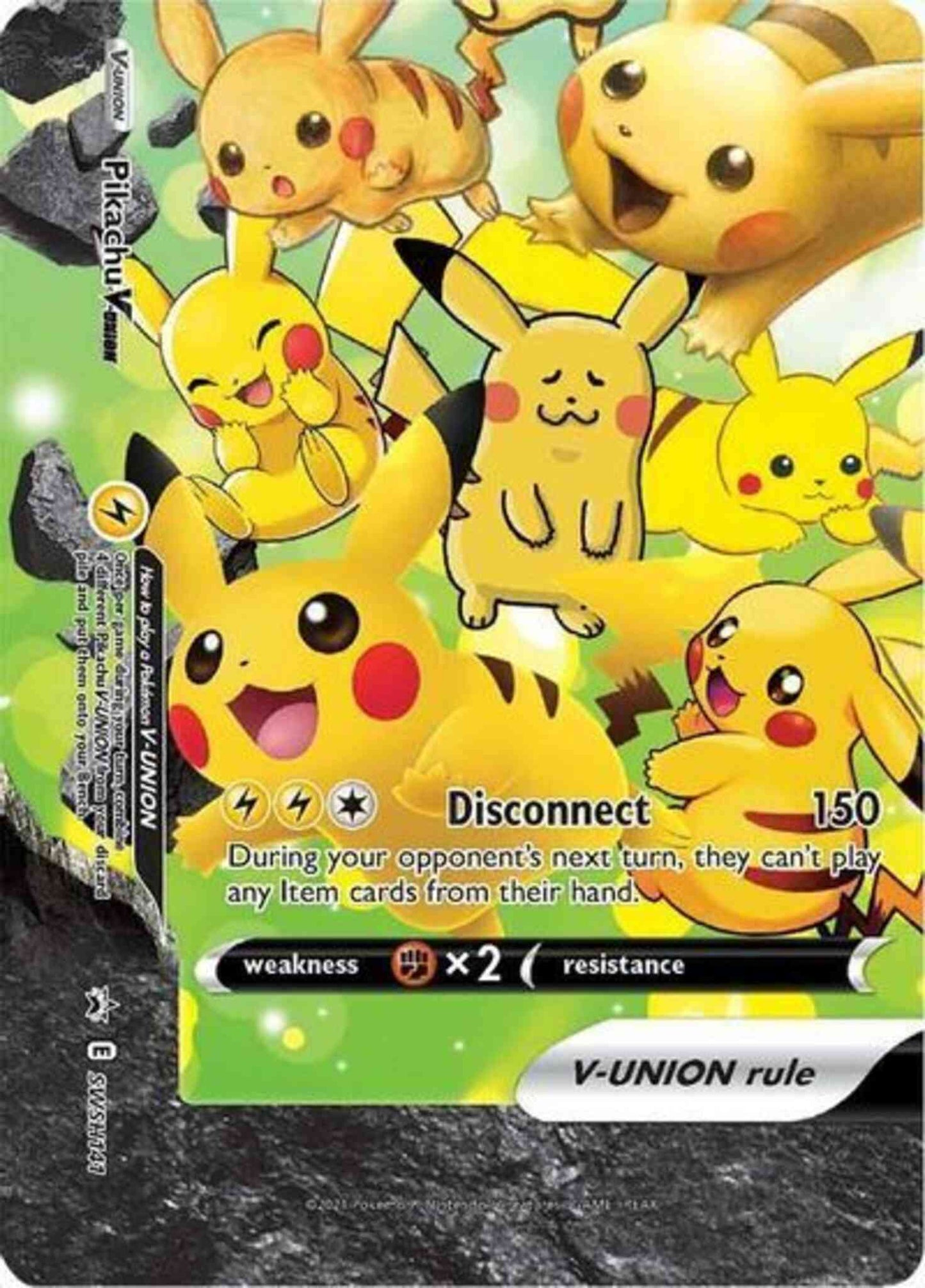 Pikachu V-UNION - SWSH141 - Promo [SWSHP-SWSH141] [Ultra]