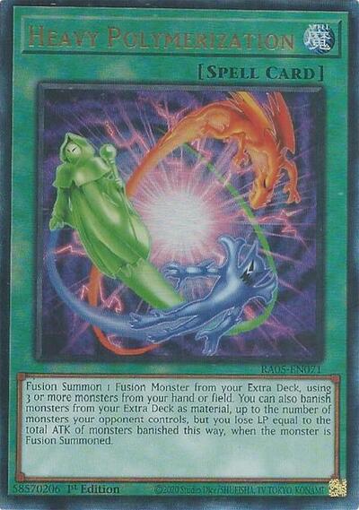 Heavy Polymerization - RA05-EN071 - Ultimate Rare - 1st Edition