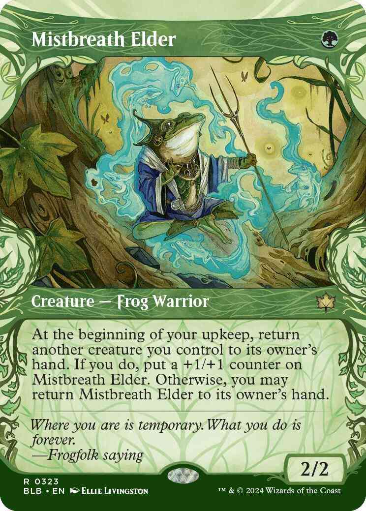 Mistbreath Elder [323] [Woodland Showcase] [Bloomburrow] [Non-Foil]