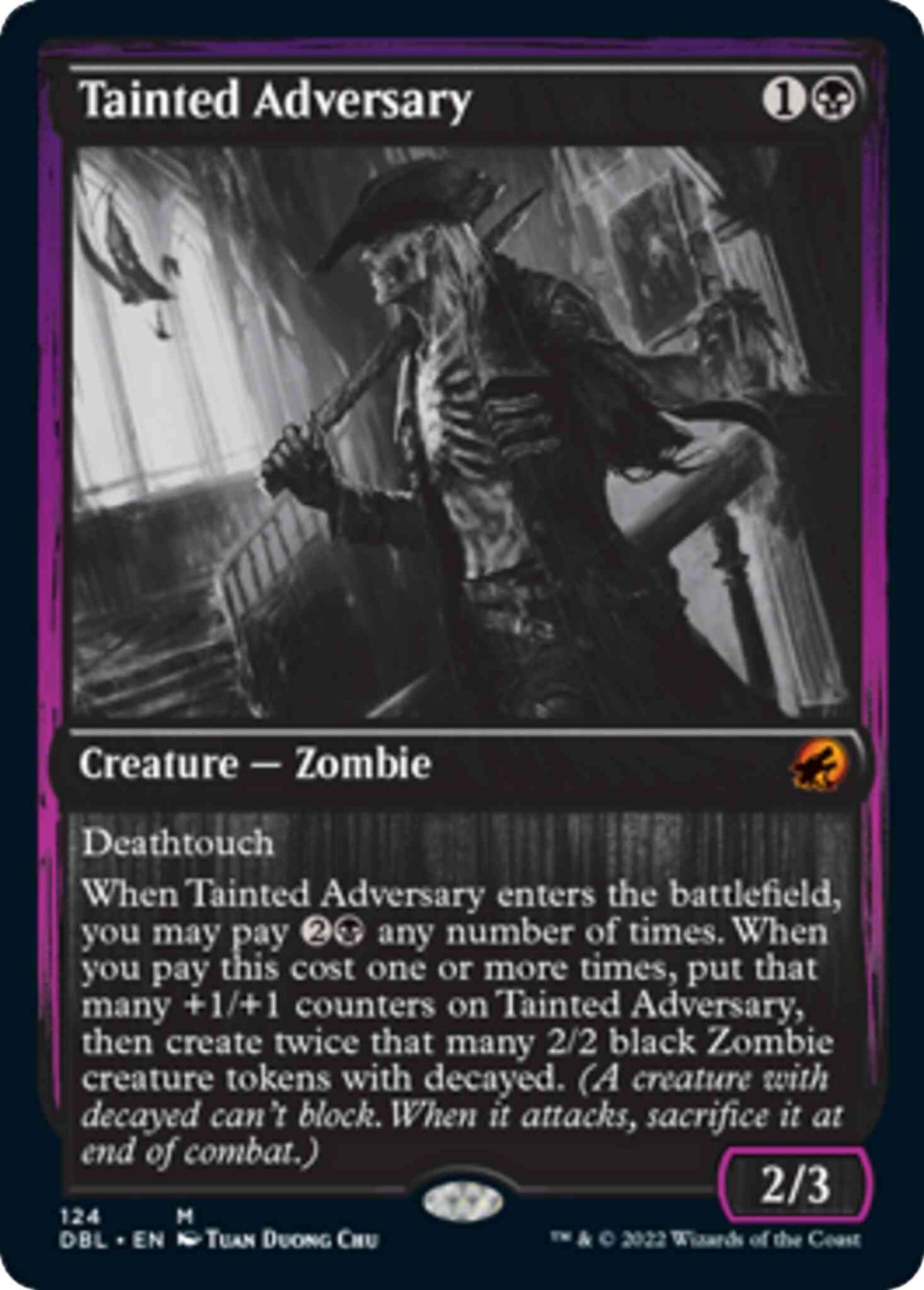 Tainted Adversary [124] [Innistrad: Double Feature] [Non-Foil]
