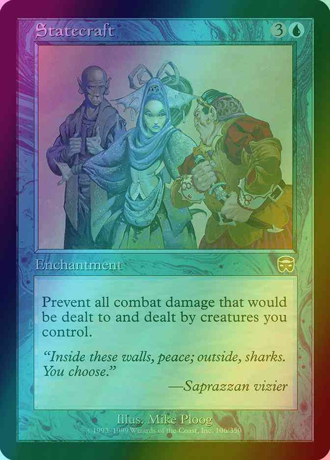 Statecraft [106] [Mercadian Masques] [Foil]