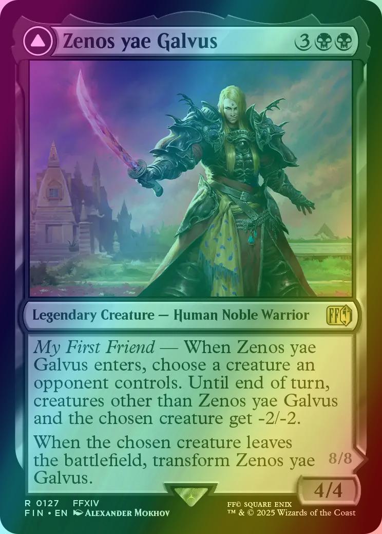 Zenos yae Galvus // Shinryu, Transcendent Rival [127] [FINAL FANTASY] [Foil]