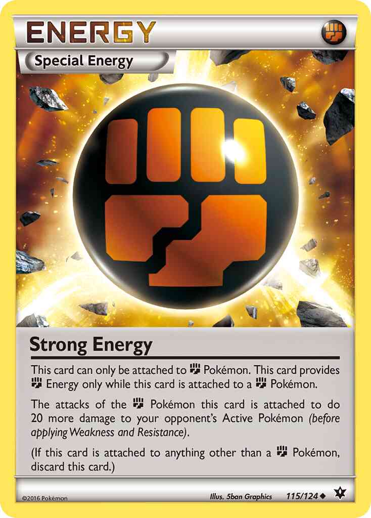 Strong Energy - 115/124 - Uncommon [xy10-115] [Reverse Holo]