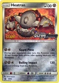 Heatran - SM96 - Staff Promo [smp-SM96] [Holo]