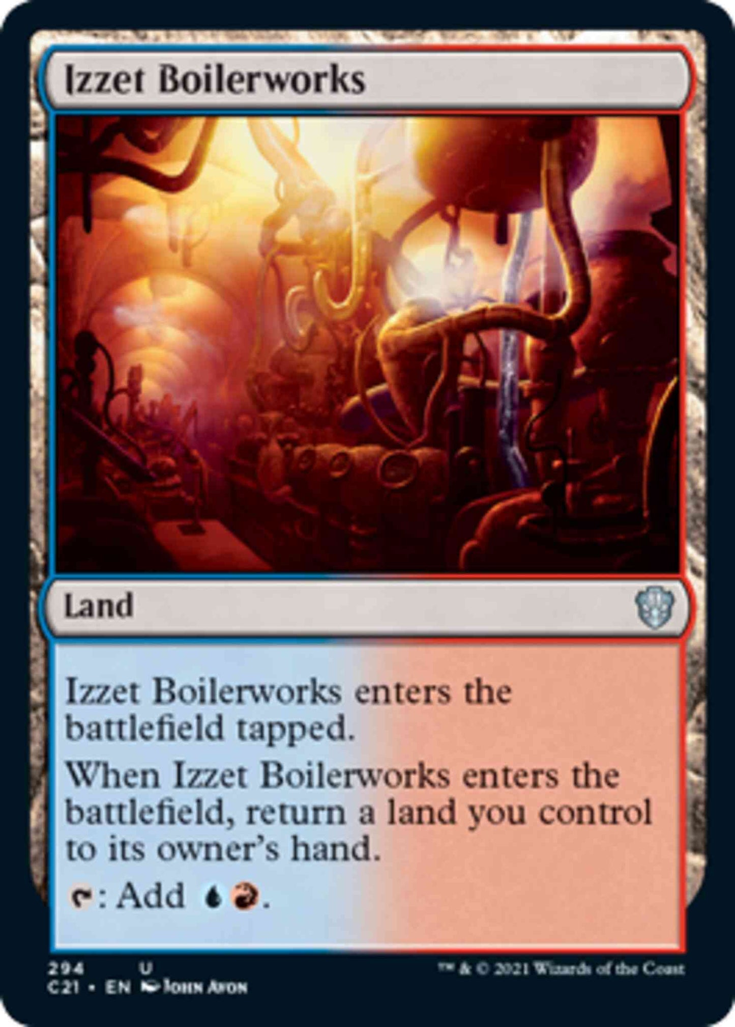 Izzet Boilerworks [294] [Commander 2021] [Non-Foil]