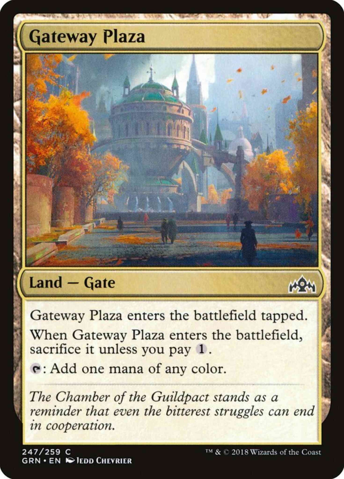 Gateway Plaza [247] [Guilds of Ravnica] [Non-Foil]