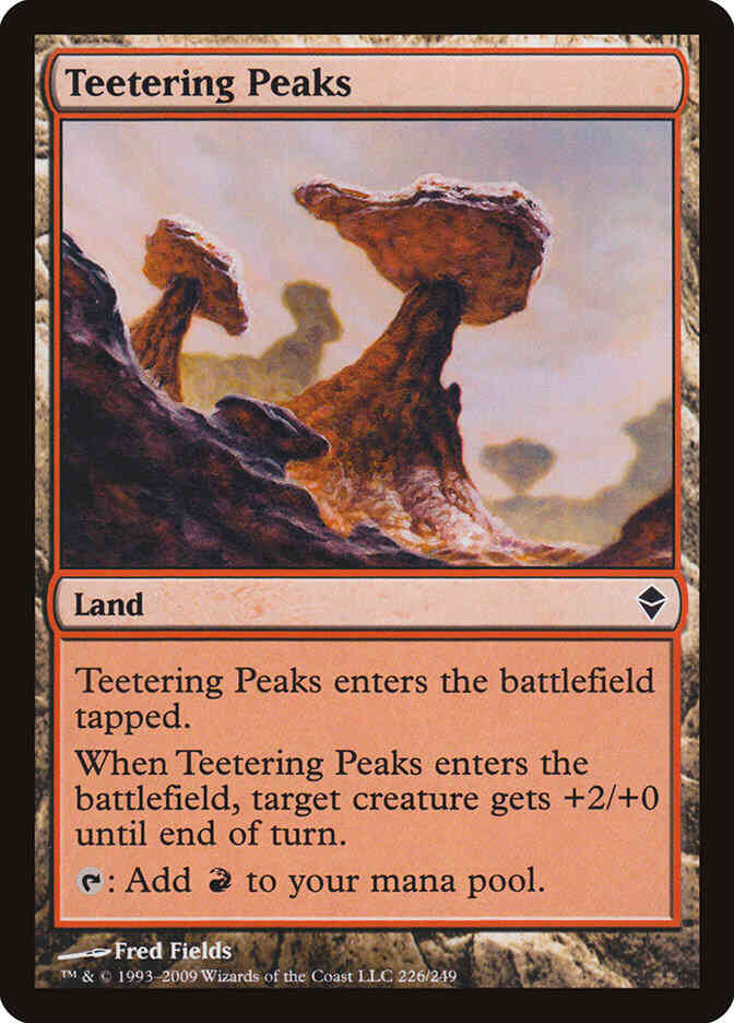 Teetering Peaks [226] [Zendikar] [Non-Foil]