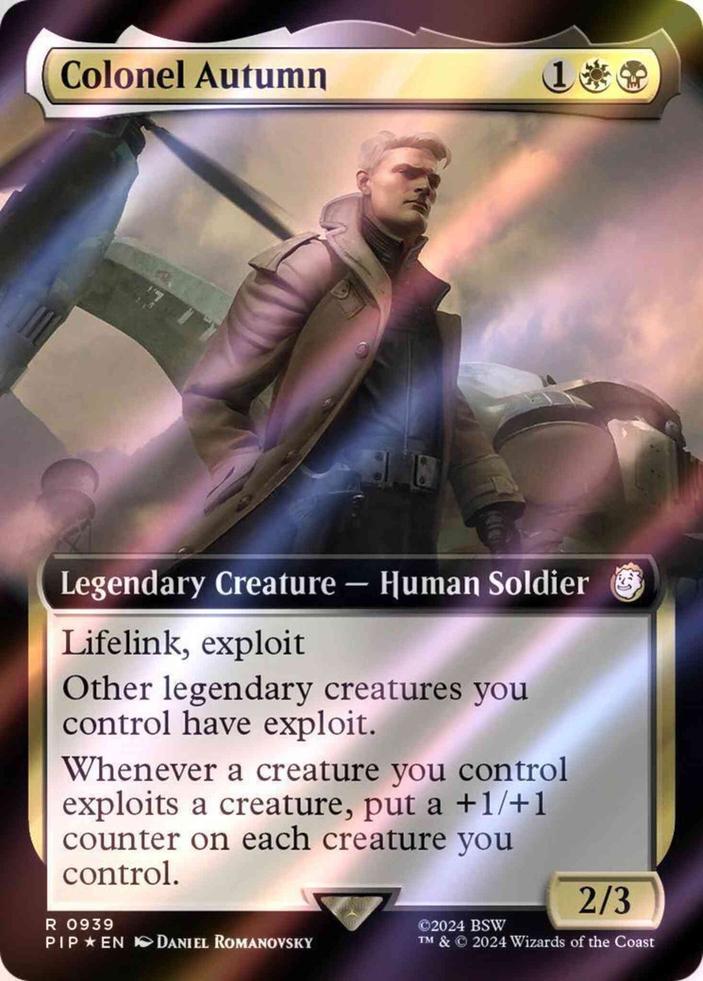 Colonel Autumn [939] [Extended Art] [Fallout] [Surge Foil]