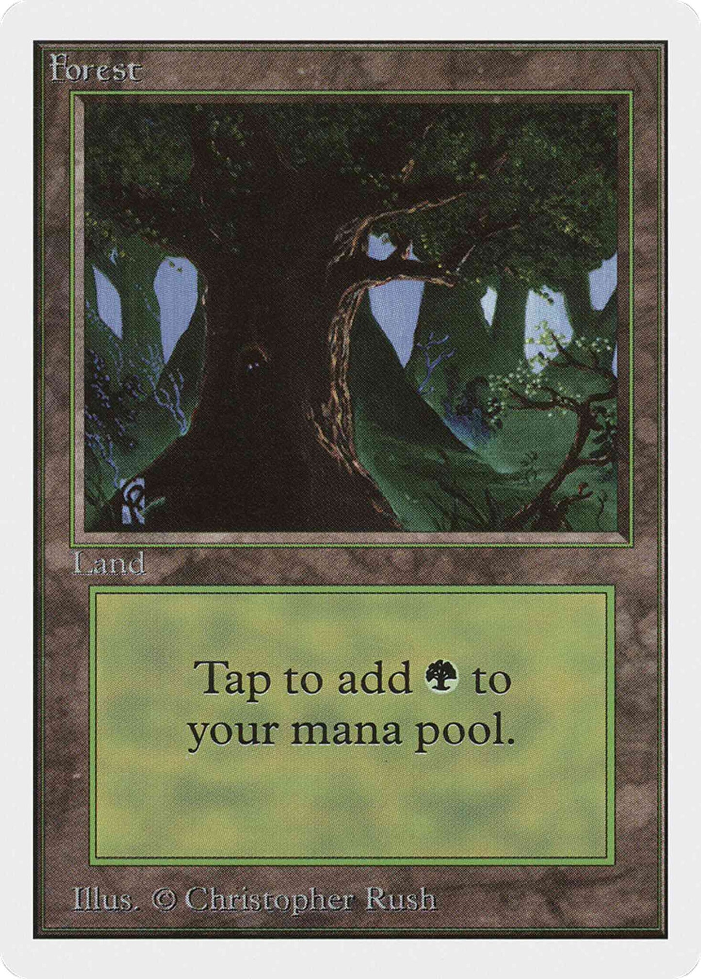 Forest [Animal in Tree] [302] [Unlimited] [Non-Foil]