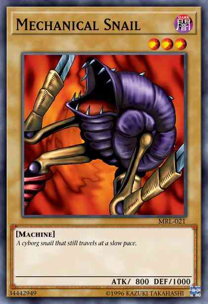 Mechanical Snail - MRL-021 - Common - 1st Edition