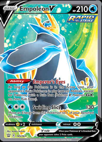 Empoleon V - 145/163 - Rare Ultra [swsh5-145] [Ultra]