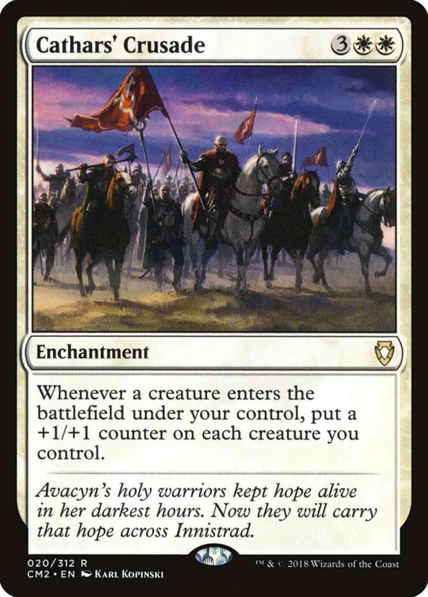 Cathars' Crusade [20] [Commander Anthology Volume II] [Non-Foil]
