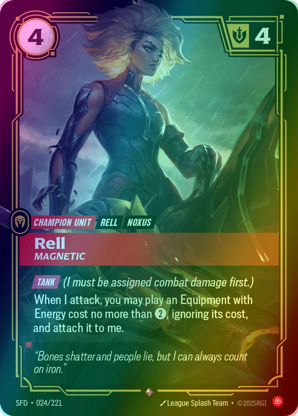 Rell - Magnetic - 024/221 [Spiritforged] [Foil]