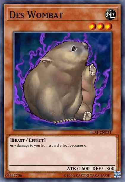 Des Wombat - TLM-EN031 - Common - Unlimited