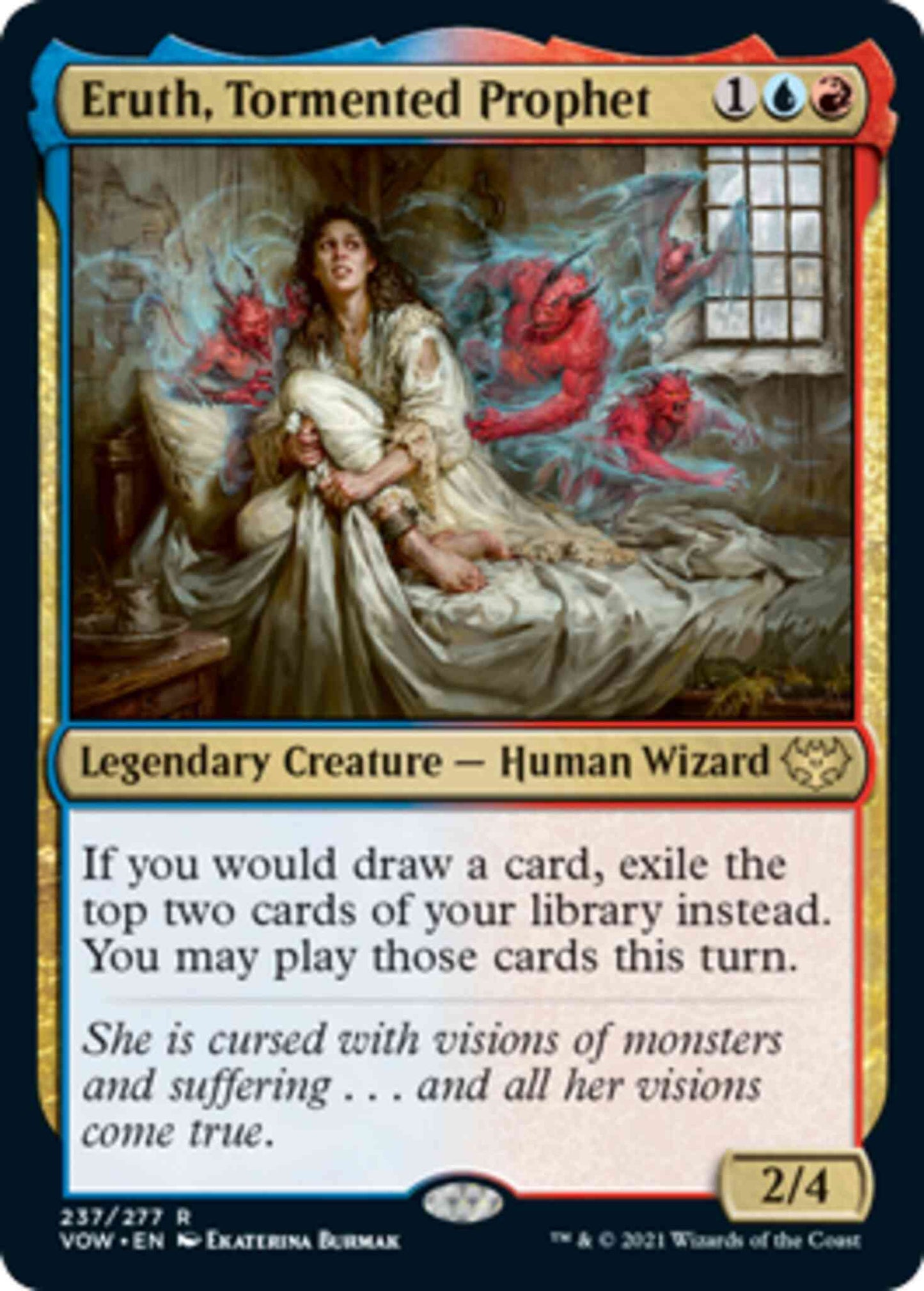 Eruth, Tormented Prophet [237] [Innistrad: Crimson Vow] [Non-Foil]