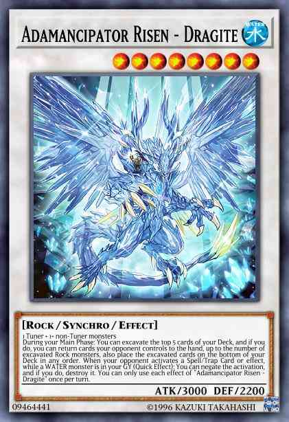 Adamancipator Risen - Dragite - SESL-EN009 - Secret Rare - 1st Edition